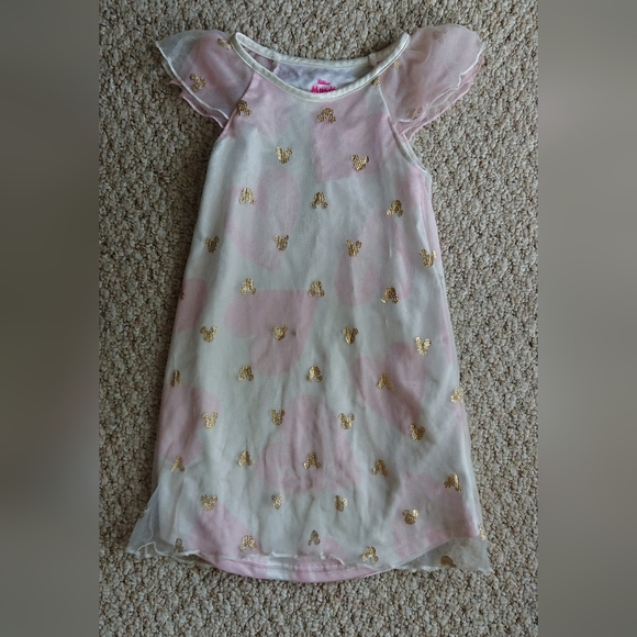 Disney Minnie Mouse Toddler Girls Nightgown Sizes 4T - Picture 1 of 14